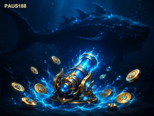 Antarmuka Gold Toad Fishing saat pemain memilih target dan menembakkan peluru